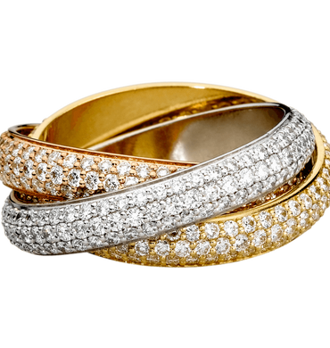 Trinity de Cartier ring